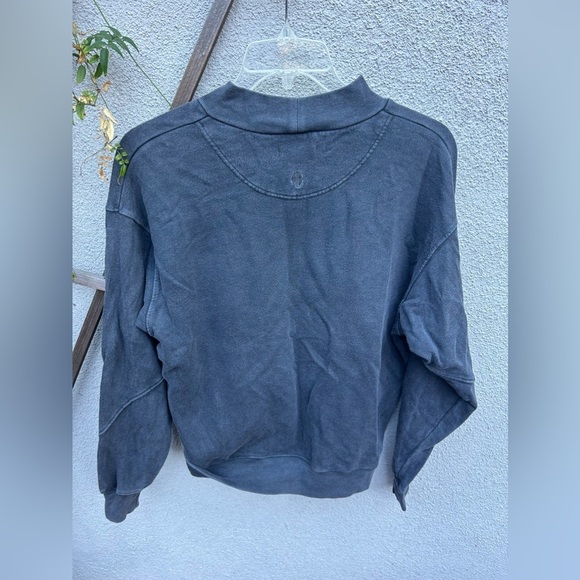 Anine Bing Saint Sweatshirt Revolution - Washed Black - Picture 11 of 11